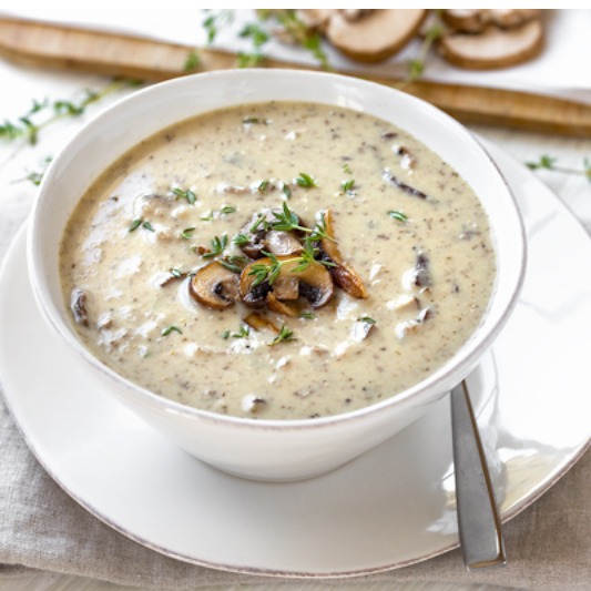 CREAM OF MUSHROOM SOUP