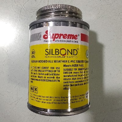 CPVC SOLVENT CEMENT SILBOND SUPREME 100ML (MED)