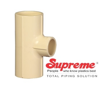 CPVC REDUCER TEE SUPREME 40MMX20MM