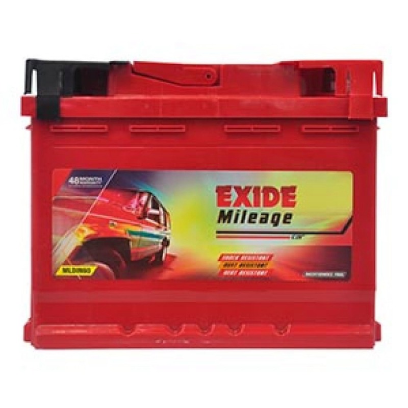 Exide Mileage MLDIN60 [Warranty: 60 Months (30 Months Full Replacement + 30 Months Pro Rata)
