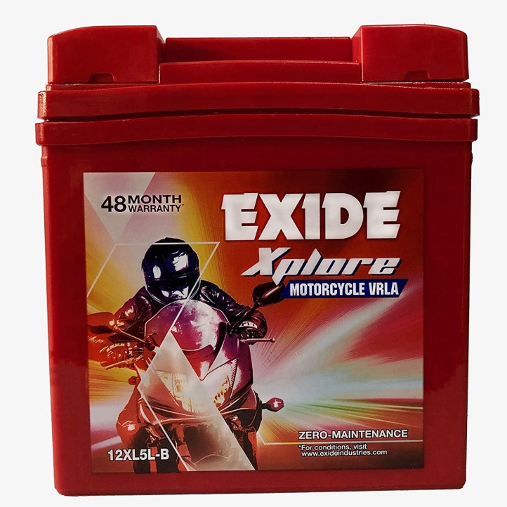 EXIDE 5LB [ Warranty: 48 Months (24 Months Free of Cost + 24 Months Pro Rata)