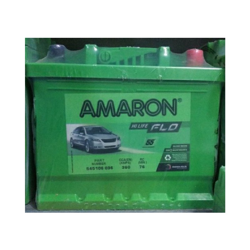 Amaron FLO DIN45 (545106036) [Warranty: 55 Months (30 Months Full Replacement + 25 Months Pro Rata)