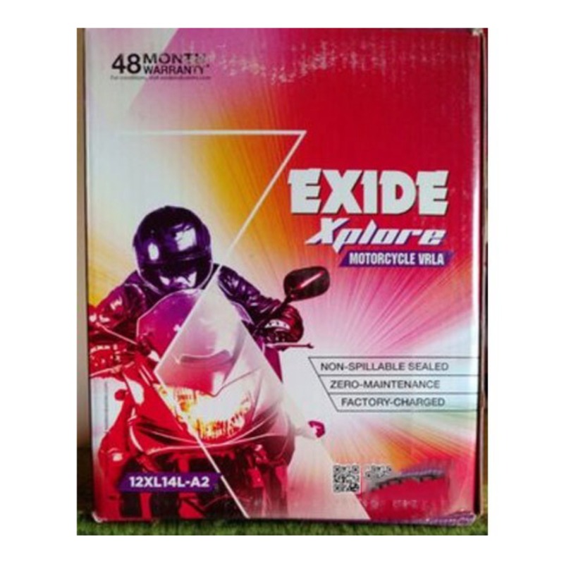 EXIDE 14LB [ Warranty: 48 Months (24 Months Free of Cost + 24 Months Pro Rata ]