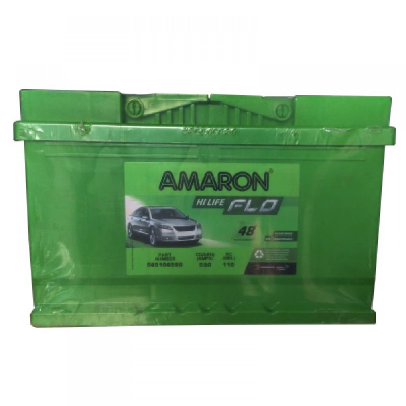 Amaron FLO DIN65 (565106590) Warranty: 55 Months (30 Months Full Replacement + 25 Months Pro Rata)