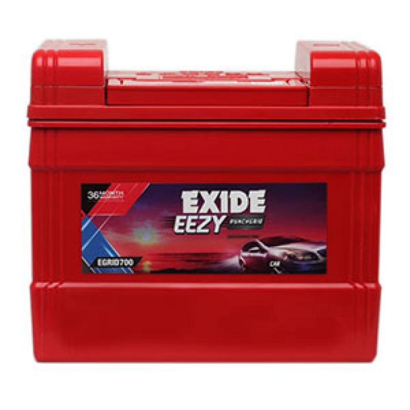 Exide EEZY EGRID 70R [Warranty: 44 Months (24 Months Full Replacement + 20 Months Pro Rata)