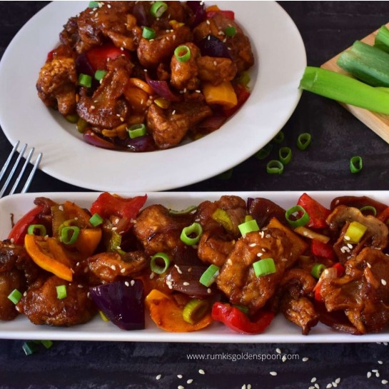 SPL. CHILLY MUSHROOM ( DRY / GRAVY )