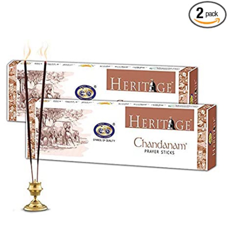 CYCLE HERITTIGE CHANDANAM 80 STICKS + 1N MATCH BOX