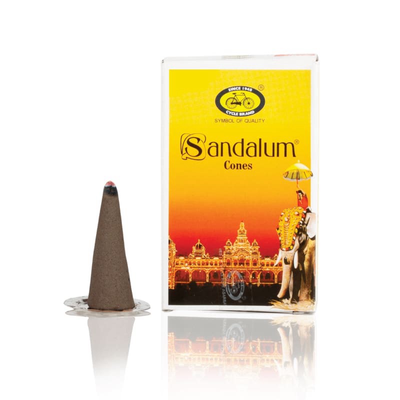 Cycle Sandalum Agarbatti CONES NET QTY 8N