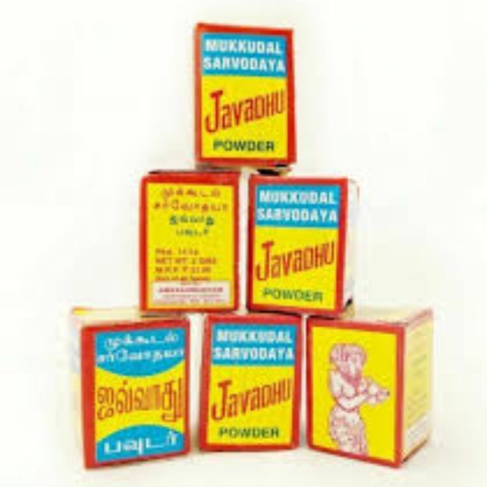 Mukkudal Sarvodaya Bns Sarvodaya Javadhu Herbal Scented Powder For Cloth And Body