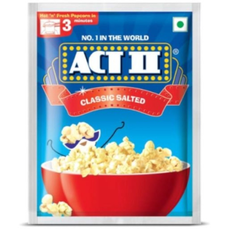 ACT II IPC Classic Salted 40g30gx10g Free 33% Extra Fill