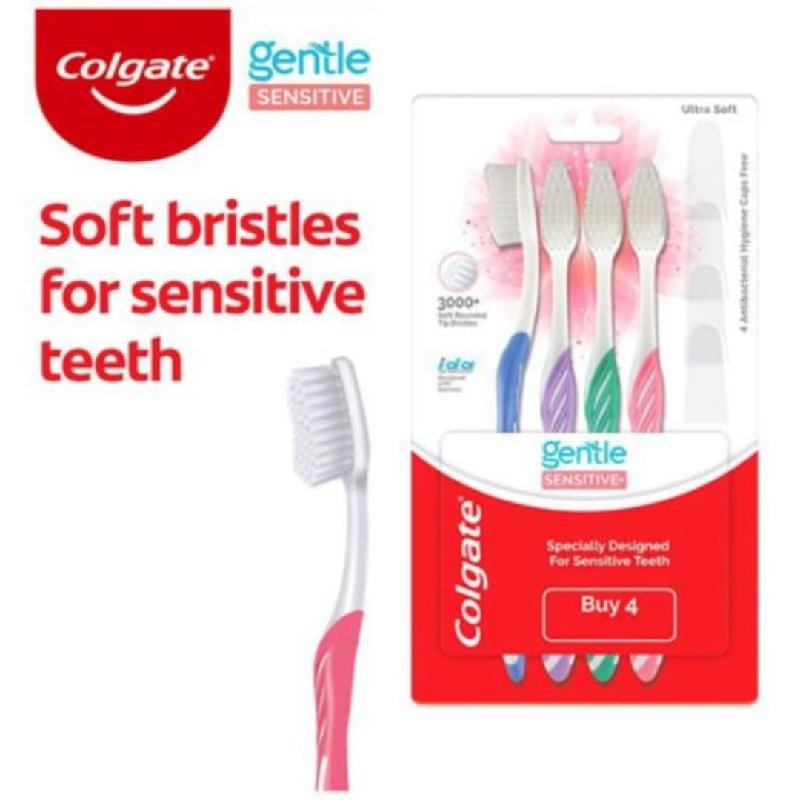 Colgate Gentle Sensitive Pack of 4 Tbr