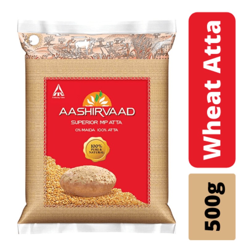 Aashirvaada Wheat Atta 500g