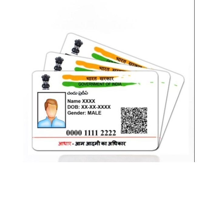 PVC Covid, Aadhar Card