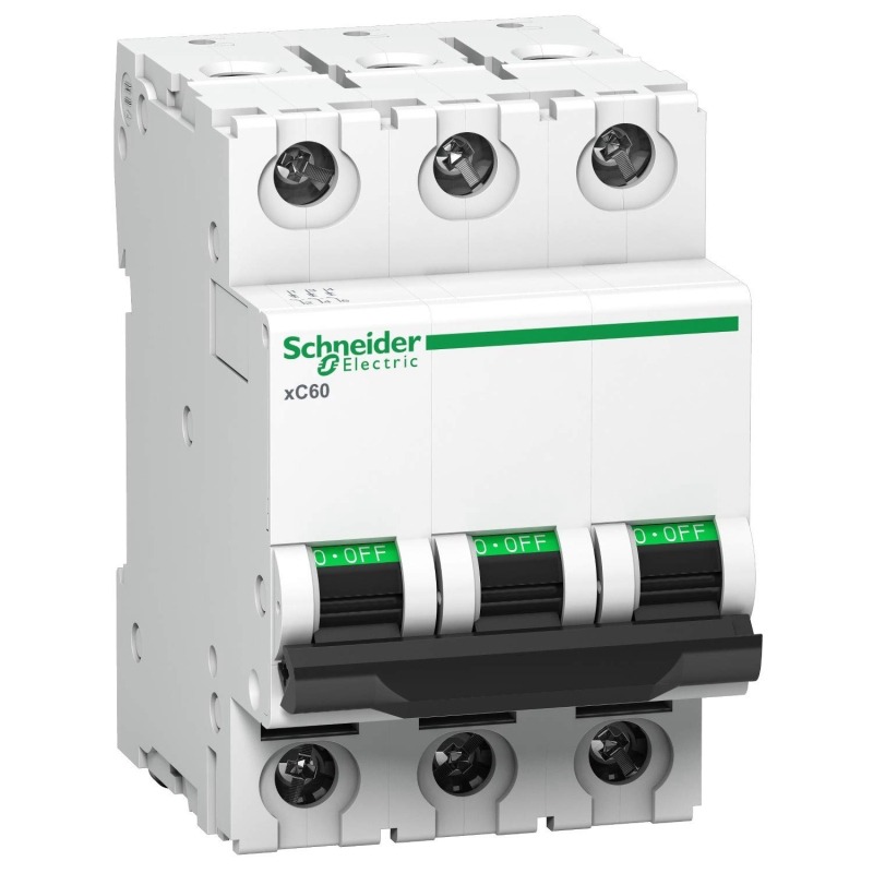 ACTI 9 MCB, 3P 10AMP, C CURVE