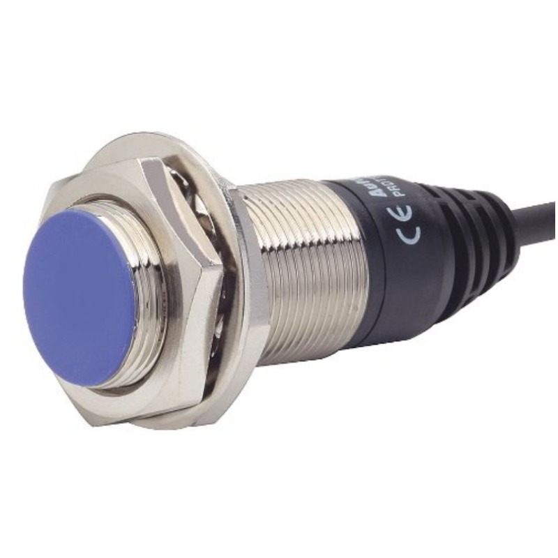 AUTONICS PRD18-7DP-CN Proximity Sensor, Inductive , 18mm Round, Shielded, 7mm Sensing, PNP, NO, 3 Wire, 10-30 VDC
