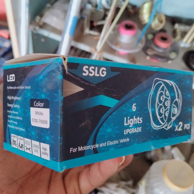 6 Bulb Led 2pcs Heavy