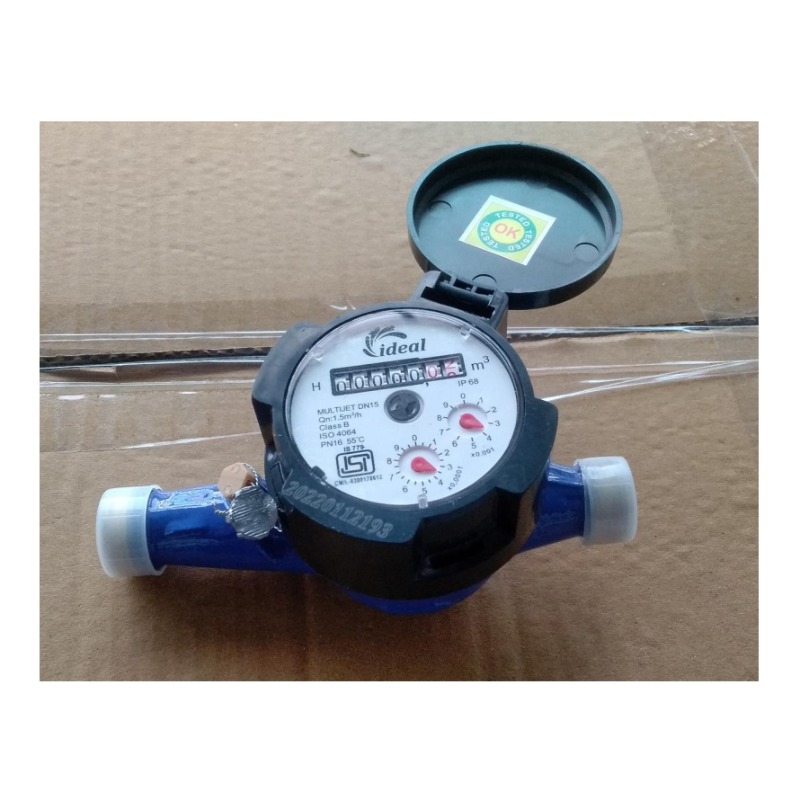 15MM IDEAL MULTIJET CLASS BWATER METER(2Years Warranty)