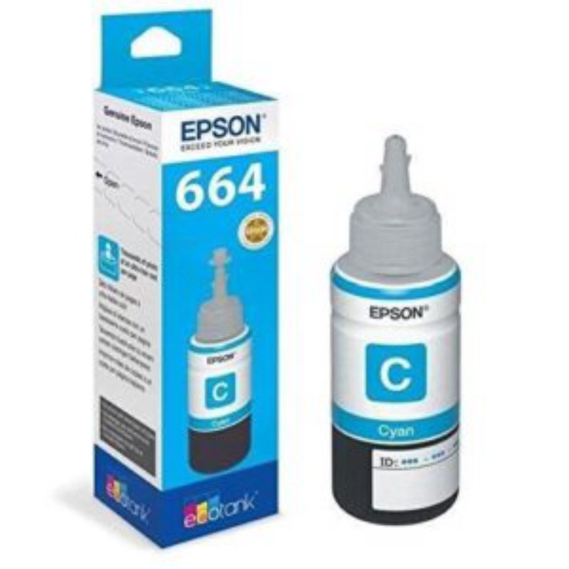 664 CYAN EPSON INK 70ML