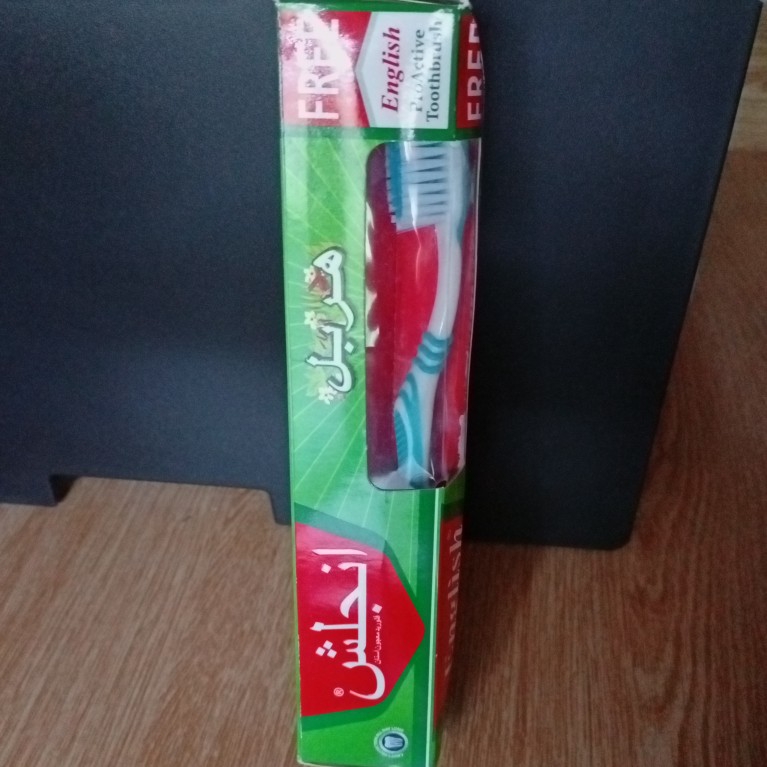 English Herbal toothpaste with Brush 65g