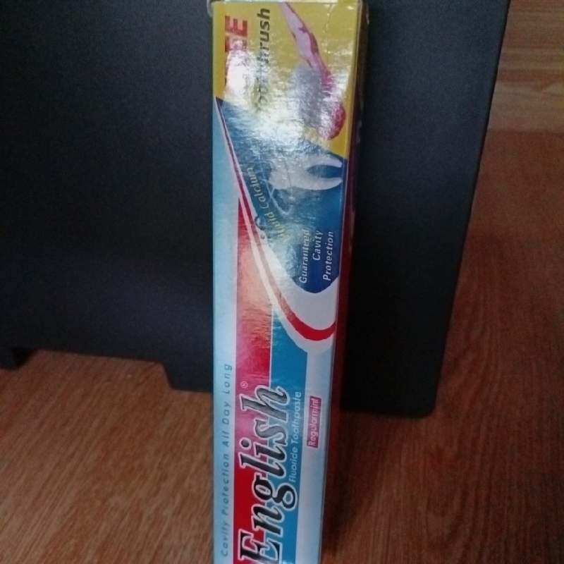 English toothpaste with Brush 65g