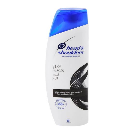 H&S shampoo 185ml Silky Black