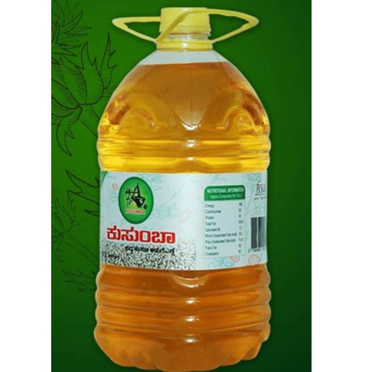 1.5 Safflower Oil (Kusubi) 5 Liter Can