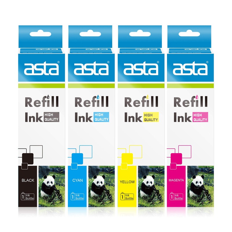 Asta refil ink B/Y/C/M